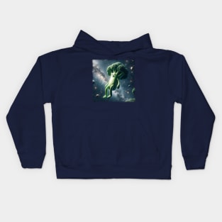 Satellite Broccoli Kids Hoodie